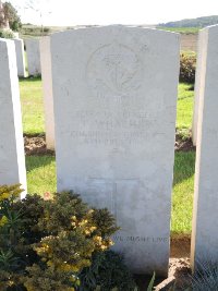 Warloy-Baillon Communal Cemetery Extension - Wharmby, F