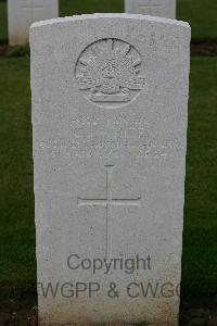 Warloy-Baillon Communal Cemetery Extension - White, Cecil Johnson