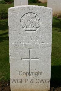 Warloy-Baillon Communal Cemetery Extension - Wick, John