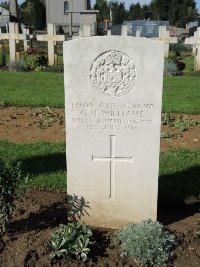 Warloy-Baillon Communal Cemetery Extension - Williams, G H