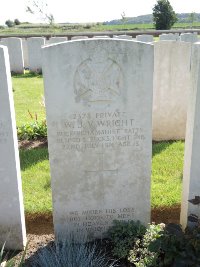 Warloy-Baillon Communal Cemetery Extension - Wright, William John Victor