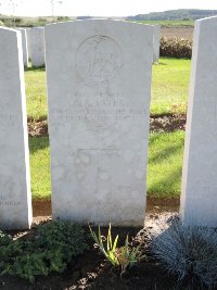 Warloy-Baillon Communal Cemetery Extension - Yates, C A