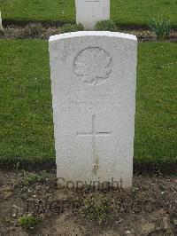 Zouave Valley Cemetery Souchez - Ward, Herbert William