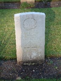 Brookwood Military Cemetery - Hughes, L J
