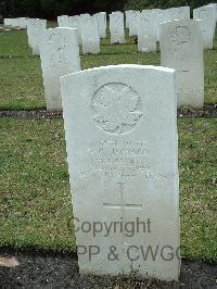 Brookwood Military Cemetery - Jackson, Robert Glen