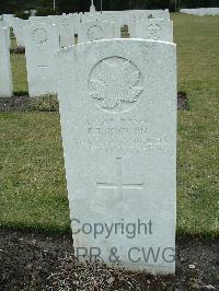Brookwood Military Cemetery - Johnson, Frank Thomas