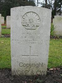 Brookwood Military Cemetery - Jarry, Albert Edward