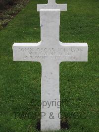 Brookwood Military Cemetery - Johnson, John Oscar