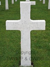 Brookwood Military Cemetery - Jorgenson, Emil