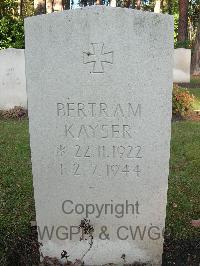 Brookwood Military Cemetery - Kayser, B