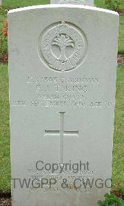 Brookwood Military Cemetery - King, Frederick James