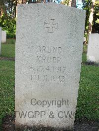 Brookwood Military Cemetery - Krupp, Bruno