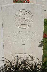 Brookwood Military Cemetery - Lancaster, James