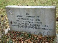 Brookwood Military Cemetery - Linton, Anthony