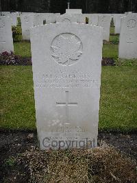 Brookwood Military Cemetery - Matheson, Malcolm James