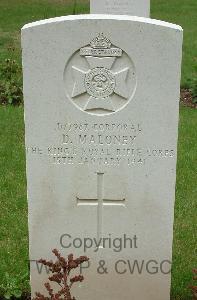 Brookwood Military Cemetery - Maloney, Daniel