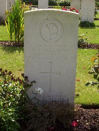Brookwood Military Cemetery - Matthews, Norman Frank