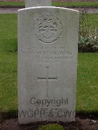 Brookwood Military Cemetery - Mayne, William Arthur