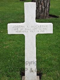 Brookwood Military Cemetery - McCarthy, Joseph A.