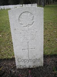 Brookwood Military Cemetery - McDonald, Peter Alexander