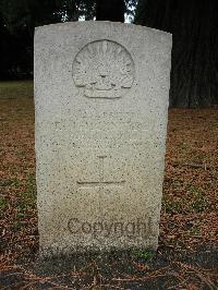 Brookwood Military Cemetery - McIntyre, Robert John