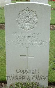 Brookwood Military Cemetery - Meehan, James