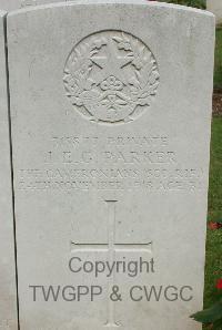 Brookwood Military Cemetery - Parker, John Ernest George