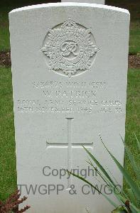 Brookwood Military Cemetery - Patrick, W