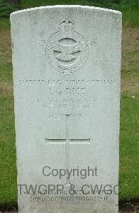 Brookwood Military Cemetery - Rice, Edward George