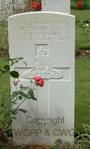 Brookwood Military Cemetery - Robinson, John William Everard