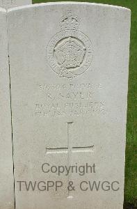Brookwood Military Cemetery - Sayer, R