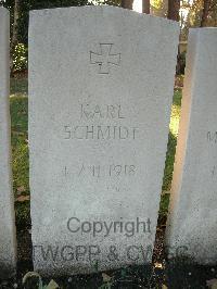Brookwood Military Cemetery - Schmidt, Karl
