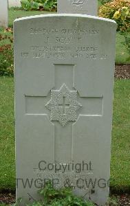 Brookwood Military Cemetery - Scott, Lawrence Armstrong