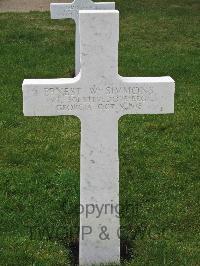 Brookwood Military Cemetery - Simmons, Ernest W.
