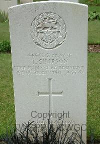 Brookwood Military Cemetery - Simpson, Thomas