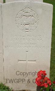 Brookwood Military Cemetery - Standing, J W