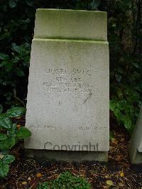 Brookwood Military Cemetery - Svec, Josef