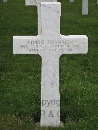 Brookwood Military Cemetery - Swanson, Edwin