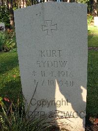 Brookwood Military Cemetery - Sydow, Kurt