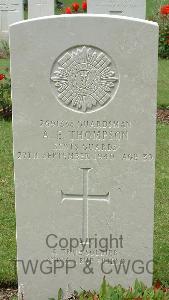 Brookwood Military Cemetery - Thompson, Arthur Edward