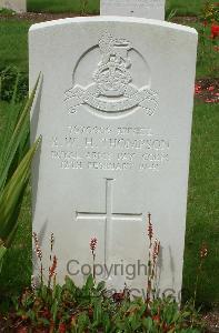 Brookwood Military Cemetery - Thompson, Reginald Walter Harry