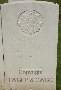 Brookwood Military Cemetery - Tillett, W J