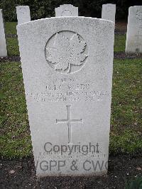 Brookwood Military Cemetery - Wedd, Robert Irving Clarence
