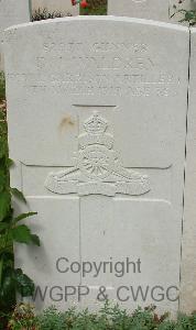 Brookwood Military Cemetery - Waldren, David James