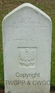 Brookwood Military Cemetery - Wasiak, Antoni