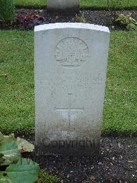 Brookwood Military Cemetery - Wentswinchel, J. Van