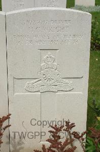 Brookwood Military Cemetery - Wright, W