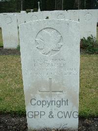 Brookwood Military Cemetery - Zacher, Frank Xavier
