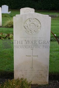Brookwood Military Cemetery - JONES, W K