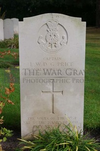 Brookwood Military Cemetery - PRICE, L W D G